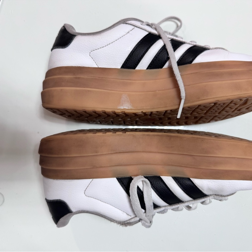 adidas White and Black Sneakers